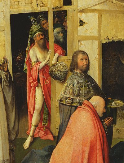 The Adoration of the Magi (detail) by Hieronymus Bosch